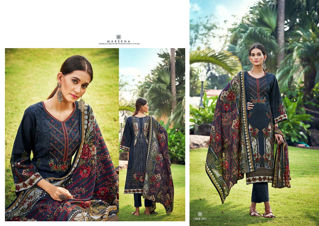 Romani Mareena 6th Wholesale Cotton Printed Readymade Suit Catalog

